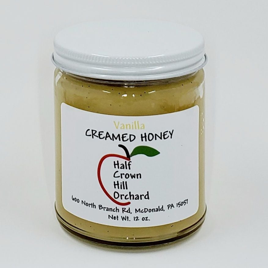 Creamed Honey, Vanilla Half Crown Hill Orchard
